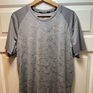 Nike DriFit Grey Camo Workout Shirt